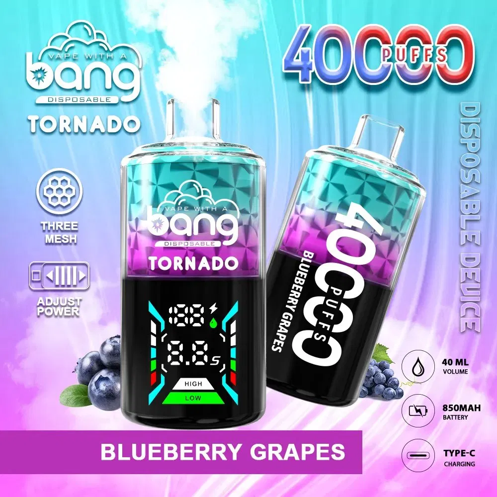 Bang Tornado 40000 Puffs Disposable Vape With Dual Flavors