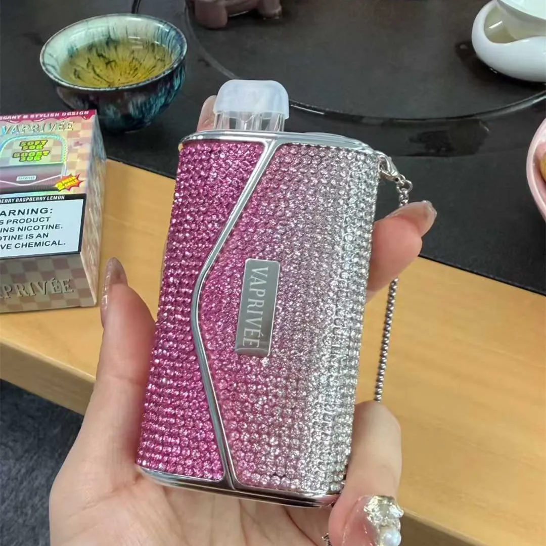 Vaprivee 50K Puff Disposable Vape with Crystal Diamond