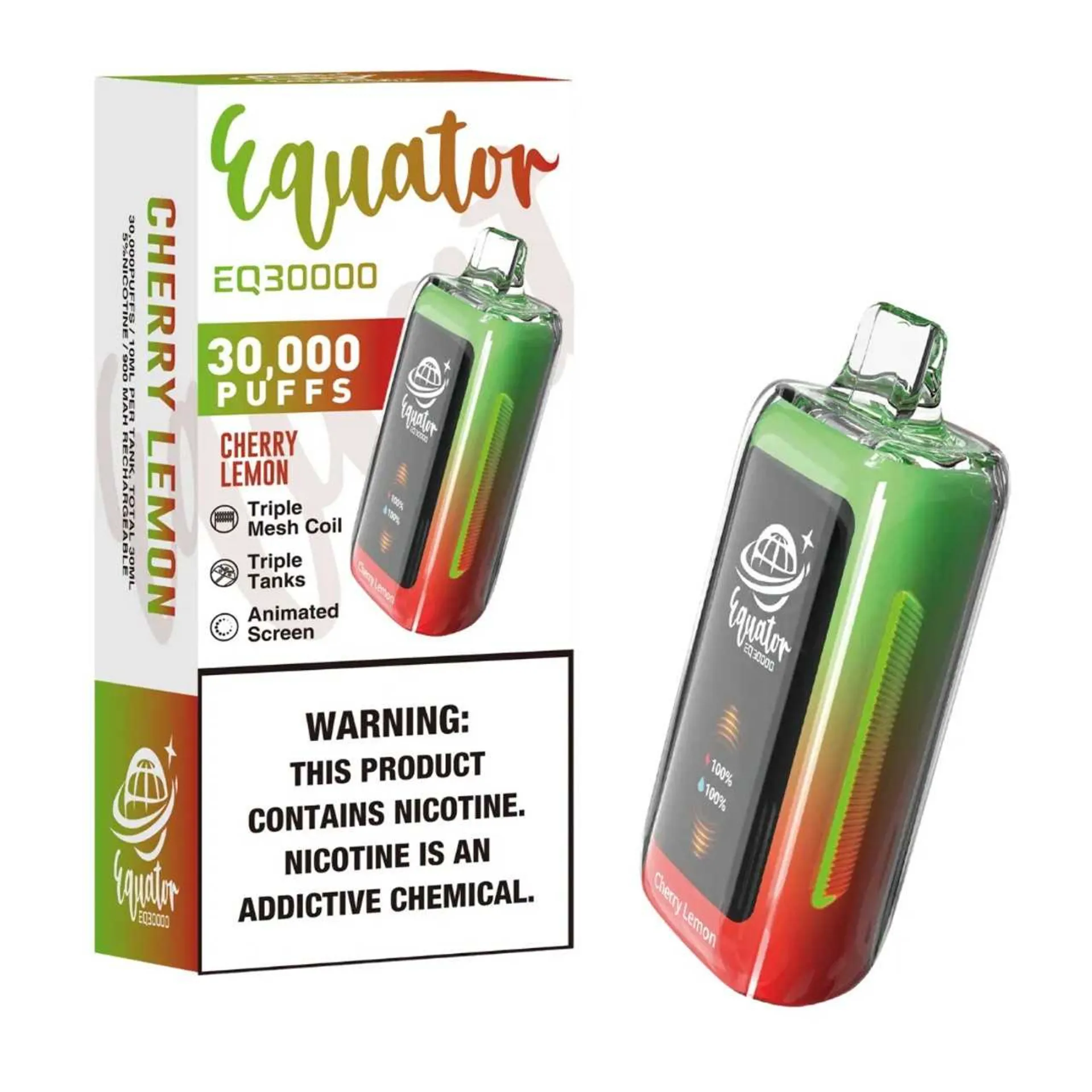 Factory Wholesale Equator EQ30000 Disposable Vape 30000 Puff