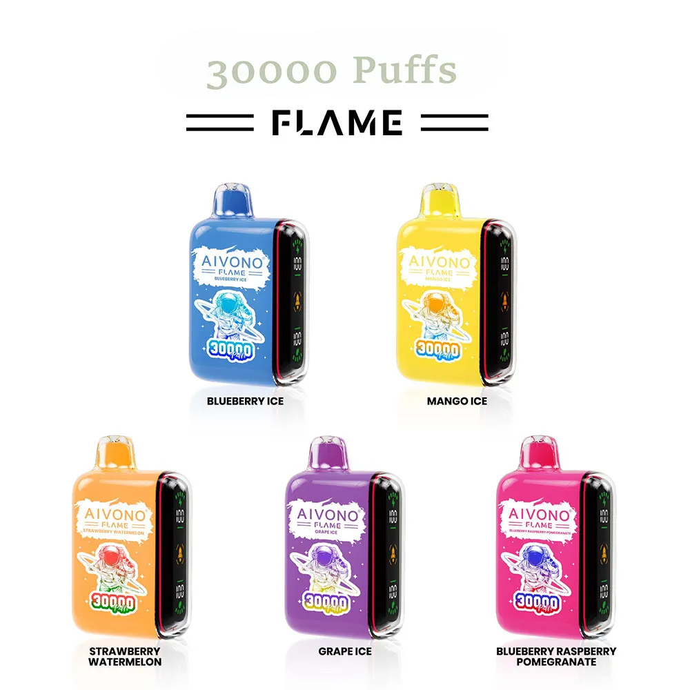 Aim Flame 30000 Puff Disposable Vape with Child-proof Lock, Long-lasting