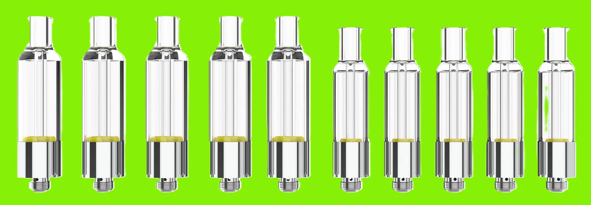 Premium Full Glass CBD 510 Vape Cartridge (0.5ml/1ml/2ml)