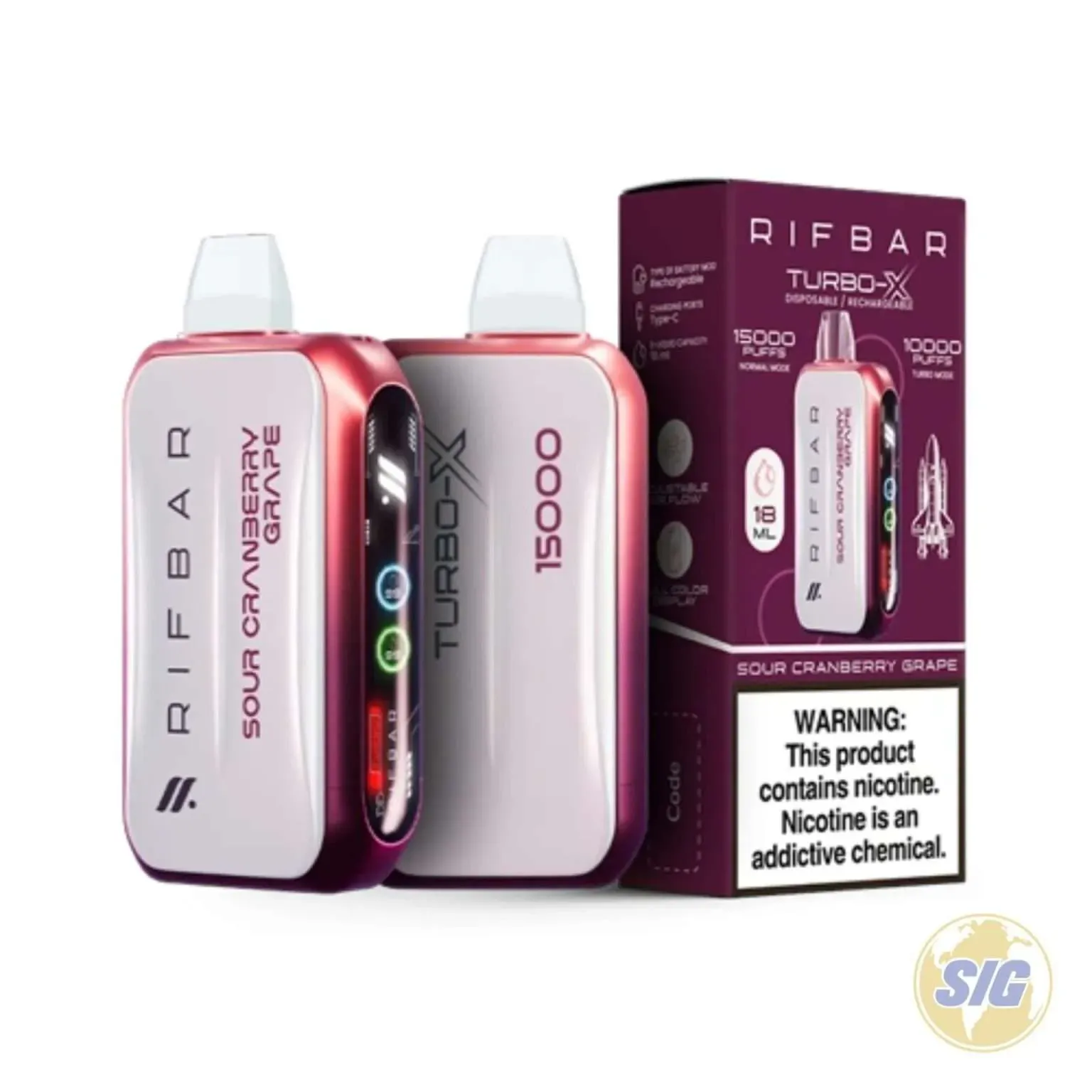 Rifbar Turbo X 25k Puff Disposable Vape: Long-Lasting Power?