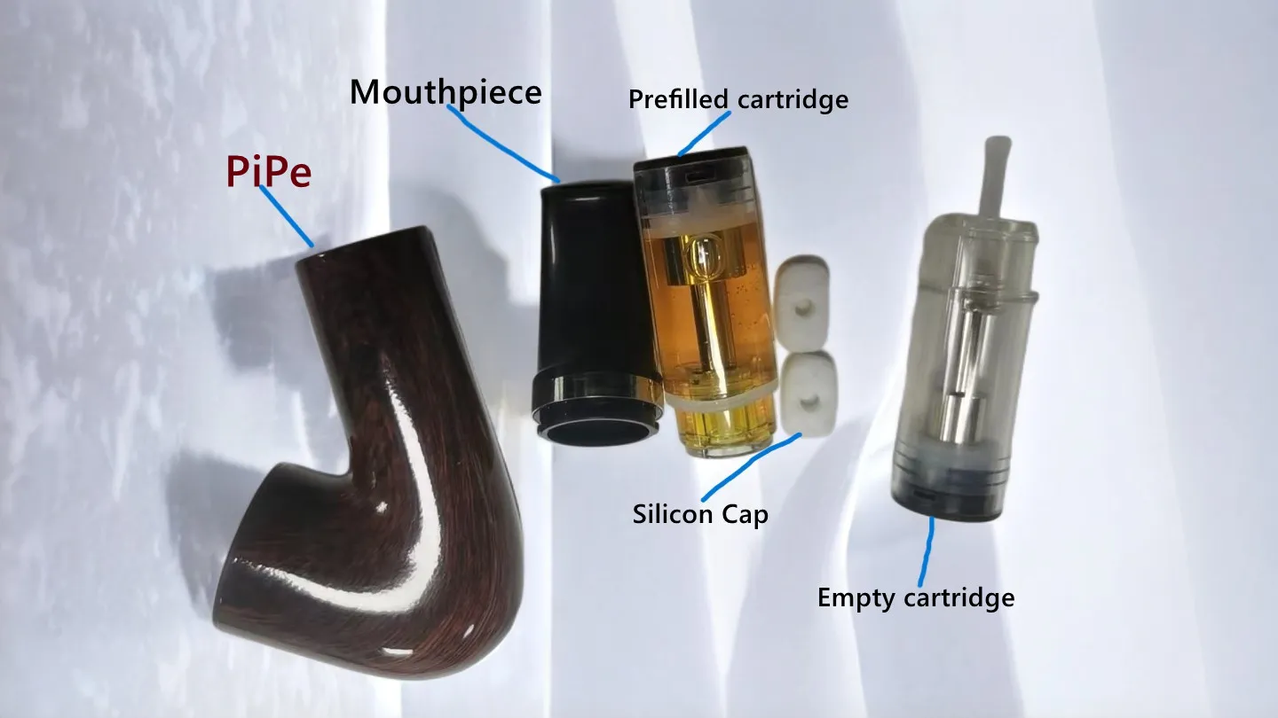 2025 New Creative Pipe Style Open Pod Vape
