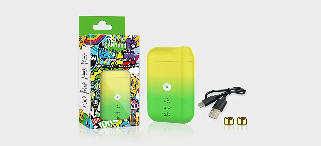 Cannpod Dual 510 Thread Cart Battery