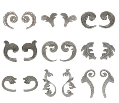 Iron Leaves Ivy Vine Motif Welding Technique