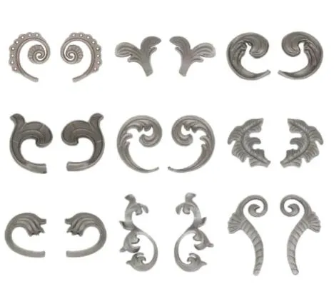 Iron Leaves Ivy Vine Motif Welding Technique