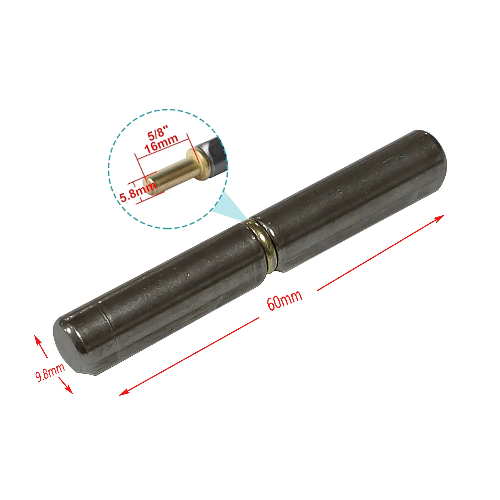 double action hinges