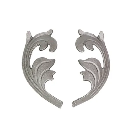 wrought iron leaves