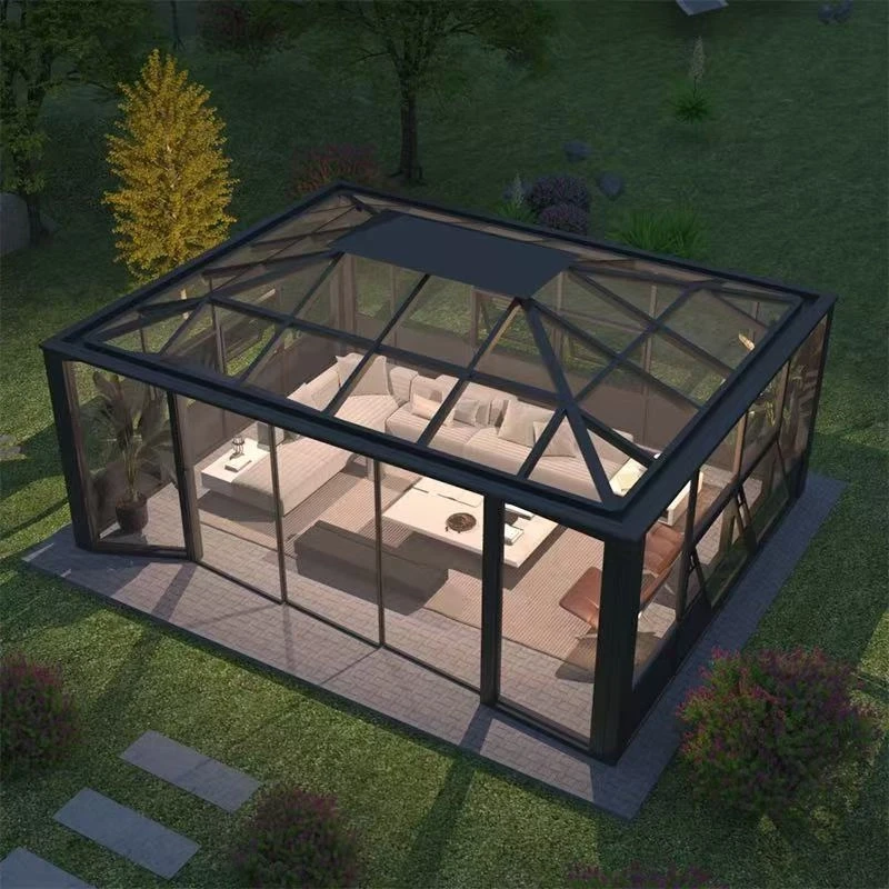 ​​All-Weather Glass Sunrooms for Patio/Garden