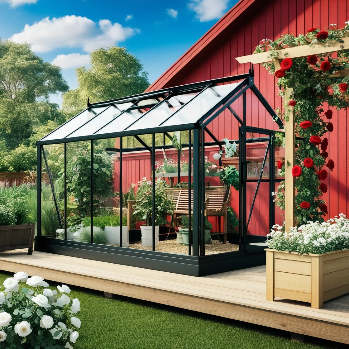 What is a Freestanding Greenhouse: 4 Types Magical Sunspace