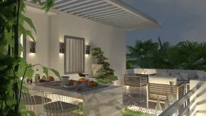 The Magic Behind Electric Blind Gazebos: Light and Water Management