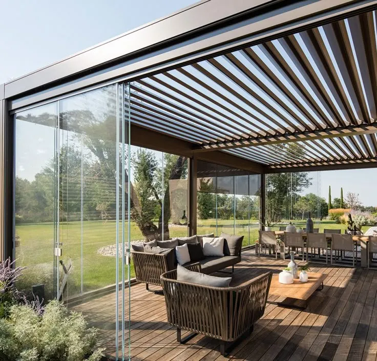 How Tall Should a Pergola Be? covered pergola