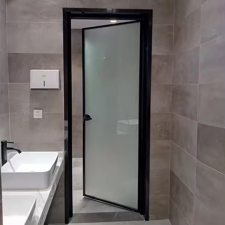 Bathroom Decoration Swing Glass Door