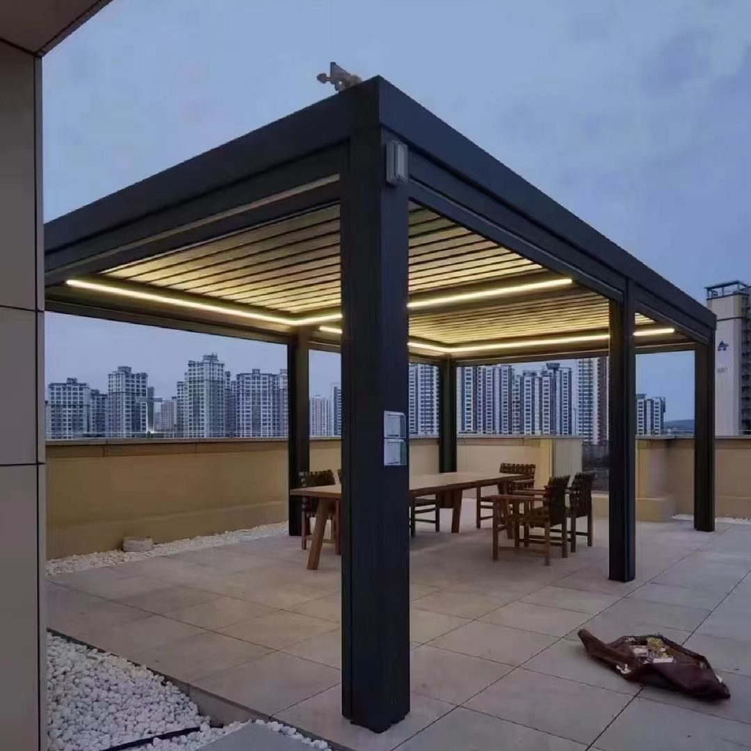 ​​LED Lighting Pergola for Outdoor Restaurants​