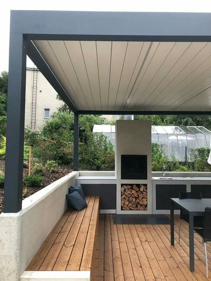 pergola roof ideas​