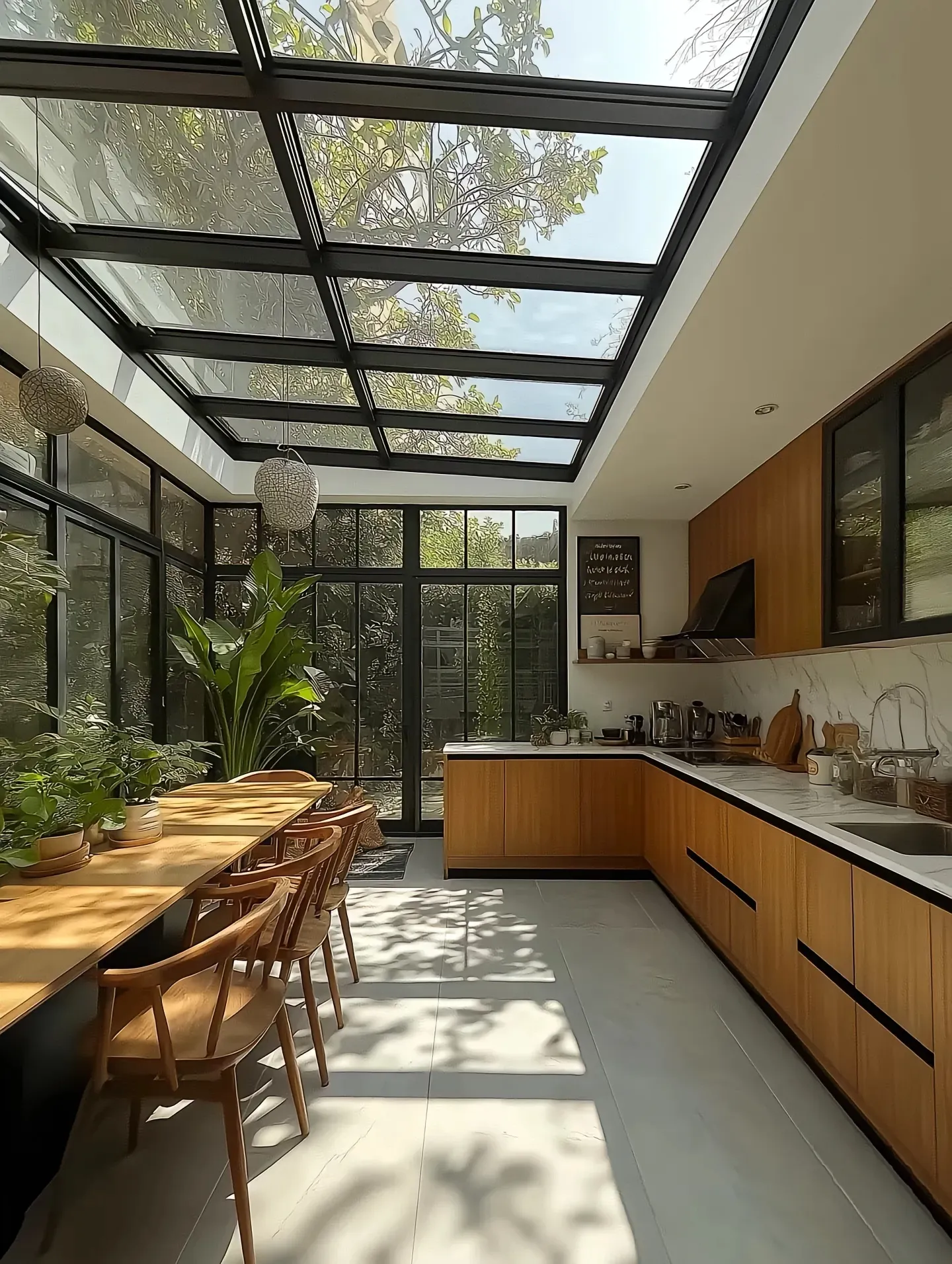 sunroom dining area​