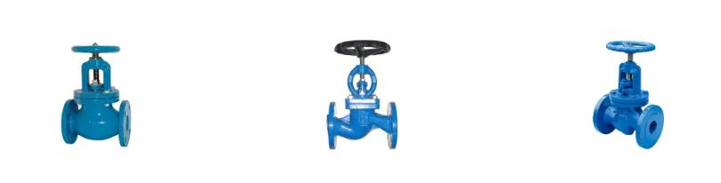 Flanged Globe Valves: Flange Details and Cast Iron Build