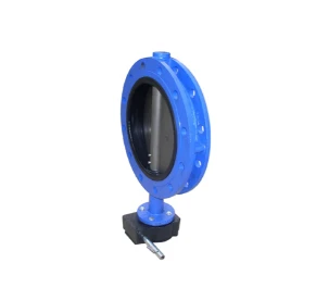 single flange butterfly valve