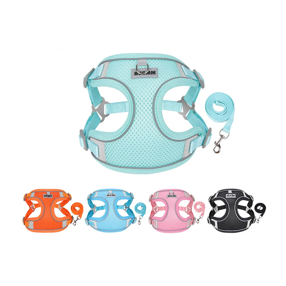 Summer Pet Chest Harness Vest Style Breathable Dog Harness