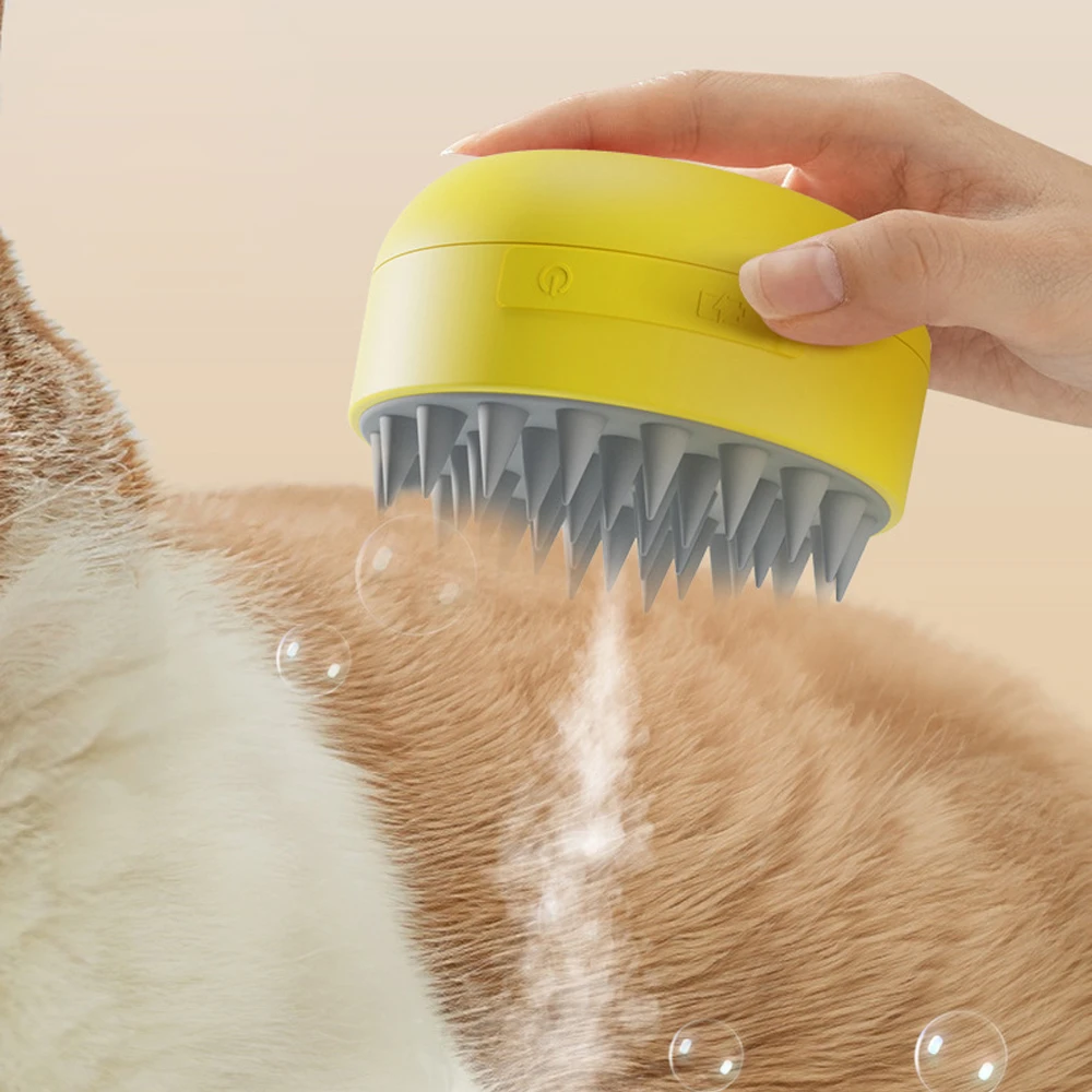 Pet Brush For Dogs/Cats Grooming Shedding Massage Bath