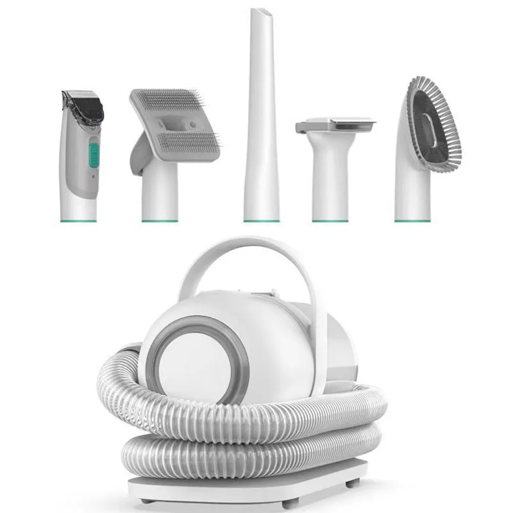 Pet Grooming Kit Vacuum Suction 99% Pet Hair, 5 Pro Tools