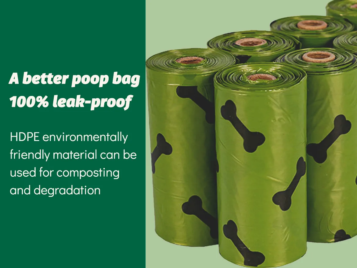 Poop Bags For Dogs Walking Leak Proof And Extra Thick Poop Bags