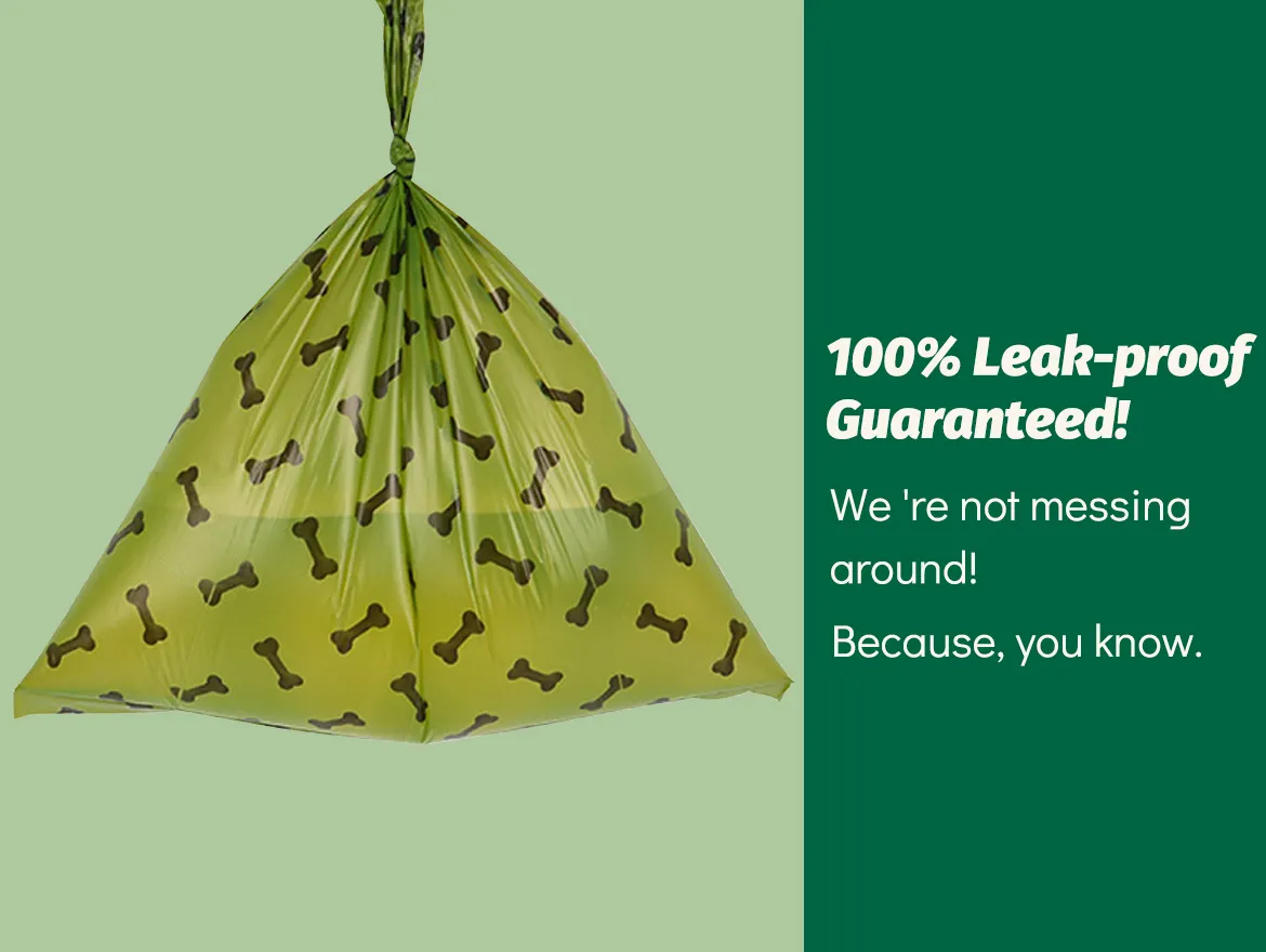 Poop Bags For Dogs Walking Leak Proof And Extra Thick Poop Bags