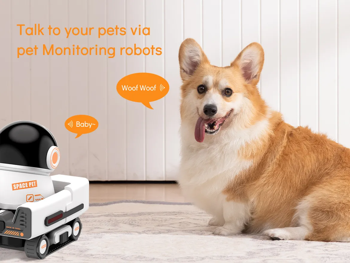 Al Smart Pet V-Logging Camera With Motion Tracking For Pet