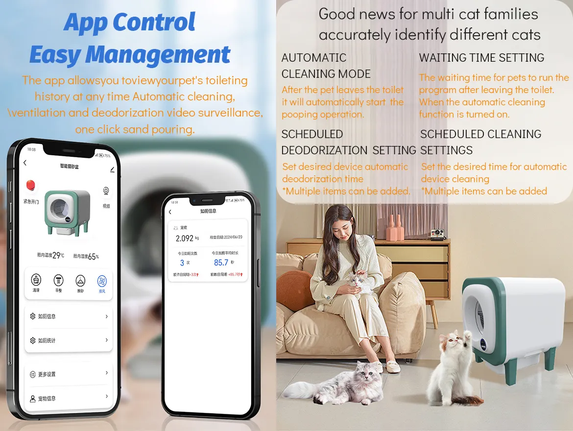 Read More About automatic cat litter box self cleaning