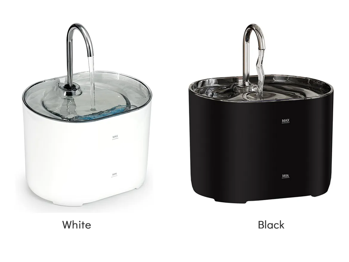 Cat Water Fountain Easy Cleaning Quiet 2.2L Cat Drink Fountain