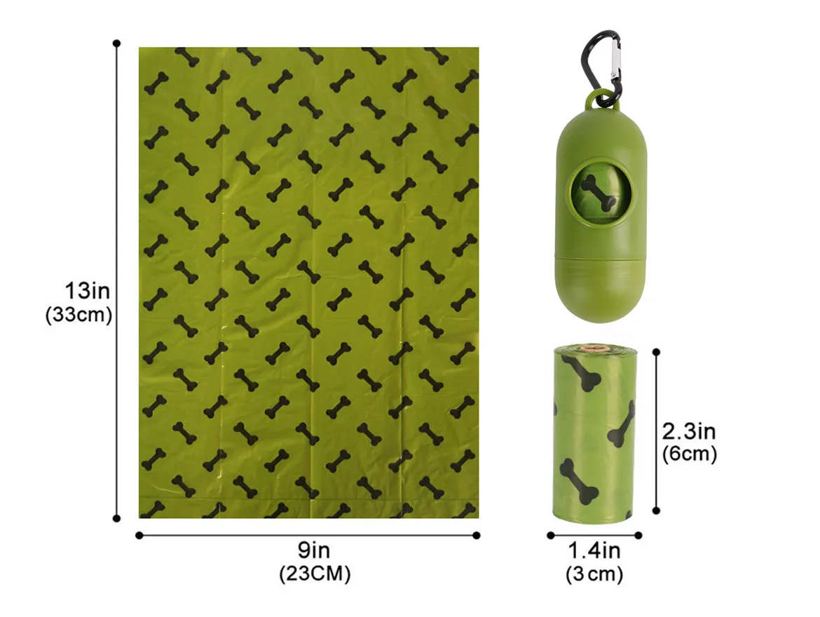 Poop Bags For Dogs Walking Leak Proof And Extra Thick Poop Bags