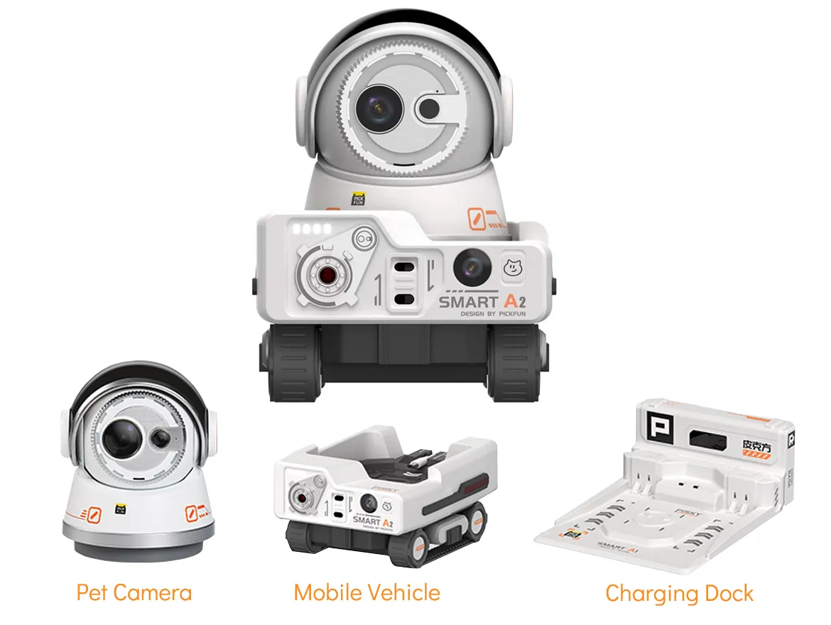 Al Smart Pet V-Logging Camera With Motion Tracking For Pet