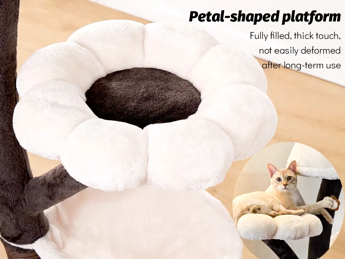 Flower Modern Cat Tree Tower