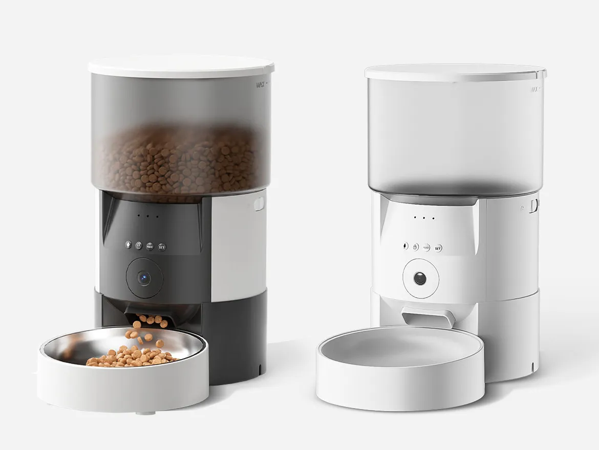 Automatic Pet Feeder with Camera and App Timed Cat Feeder