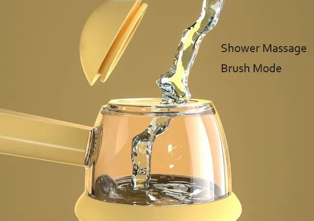 3-in-1 Pet Bathing Brush Anti-Frizz Grooming Brush for Pets