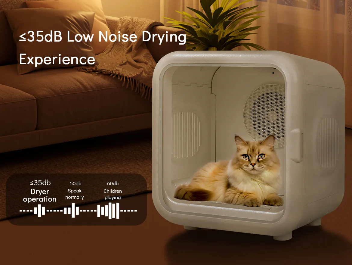 62L Large Space Pet Drying Box UV Sterilization Fully Automatic