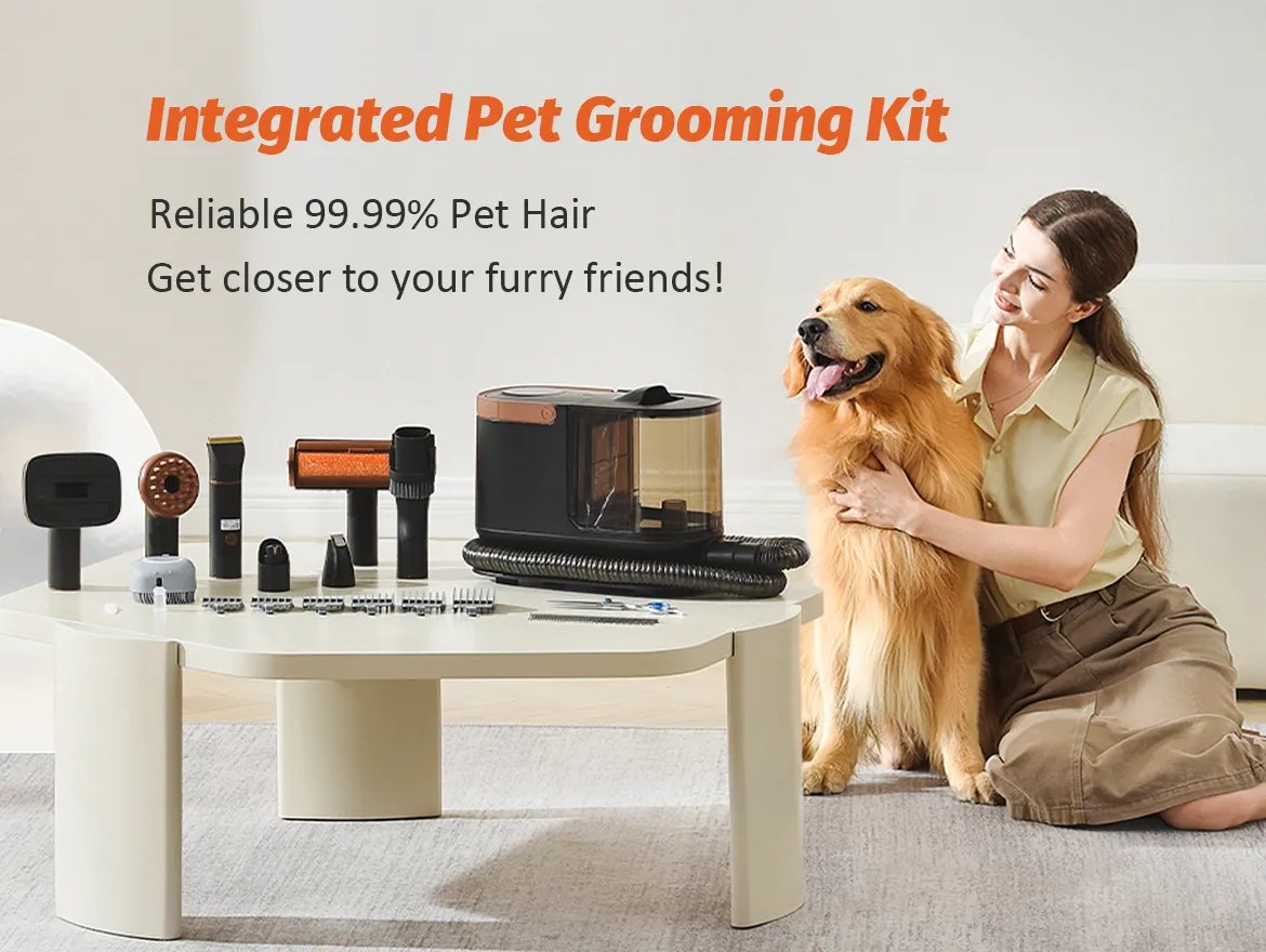 3.5L Capacity Pet Grooming Kit with 13000kpa Strong Suction