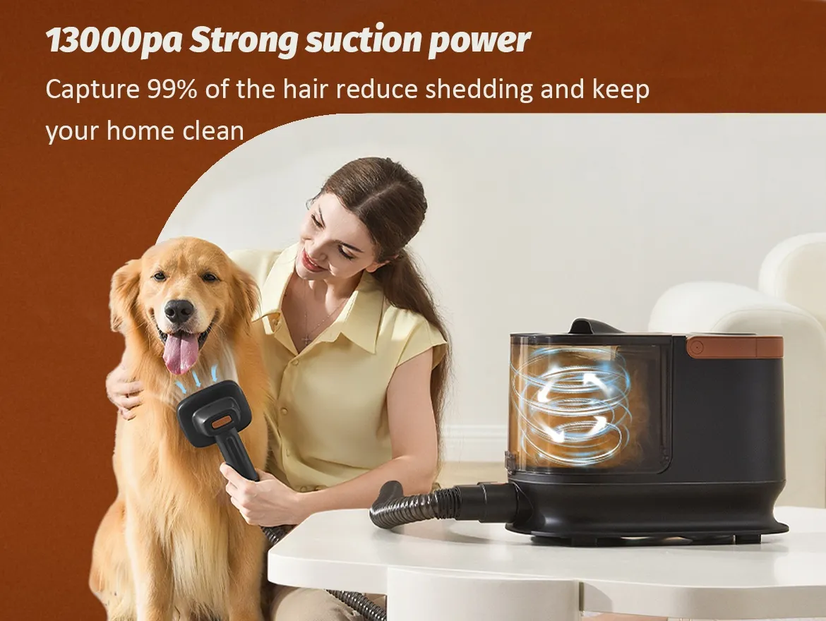 3.5L Capacity Pet Grooming Kit with 13000kpa Strong Suction