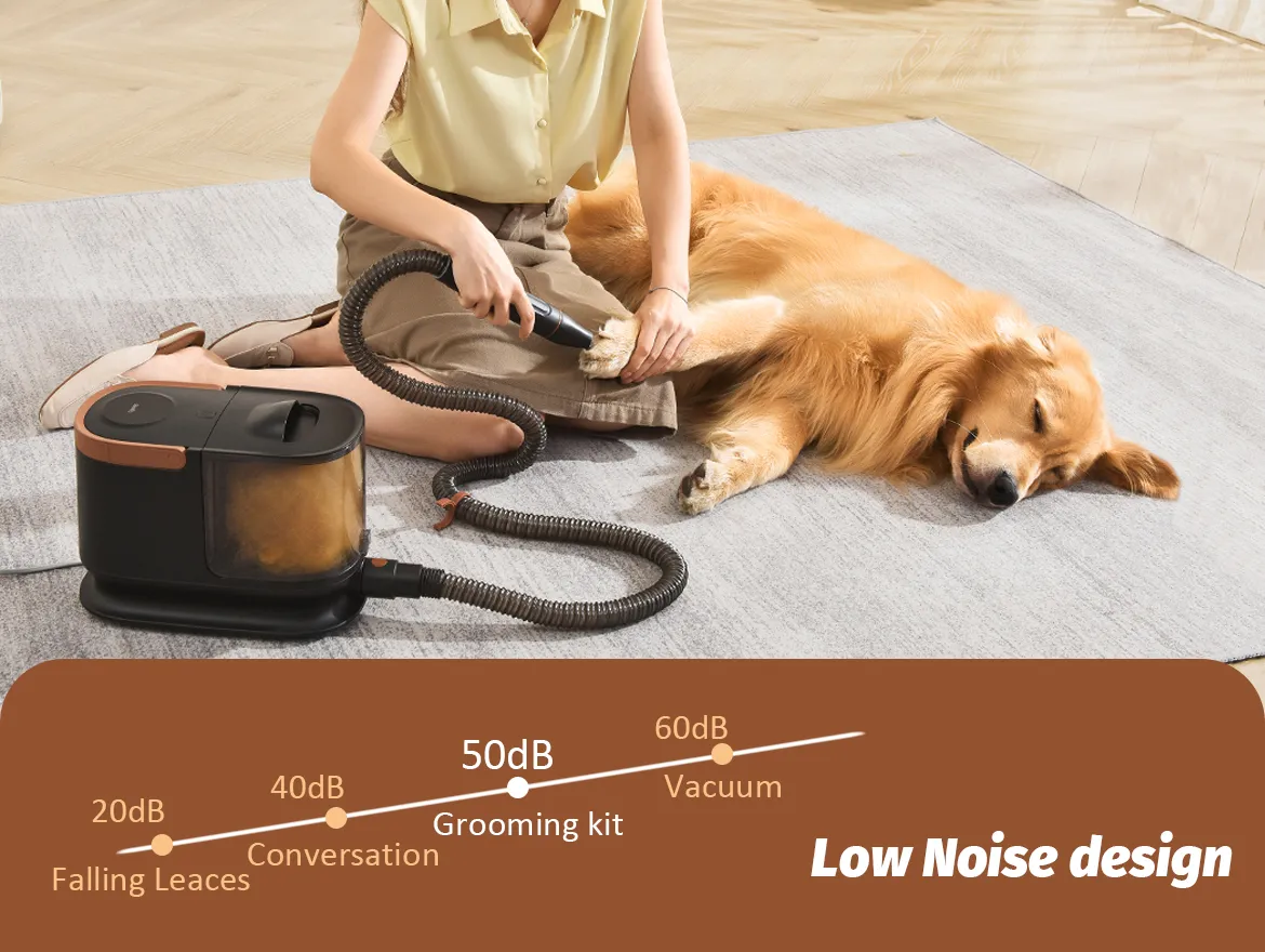 3.5L Capacity Pet Grooming Kit with 13000kpa Strong Suction