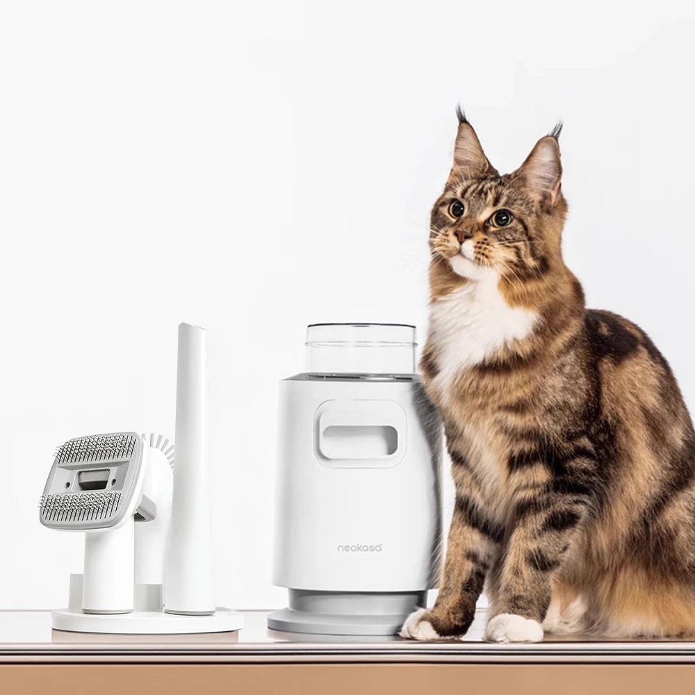 Lightweight Portable Pet Grooming Kit Low Noise Pet Hair Remover