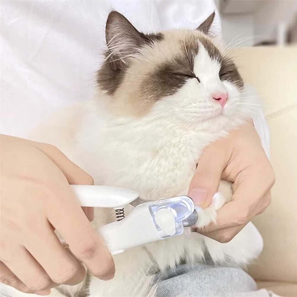 Pet Nail Clipper and Grinder 2 in 1 Rechargeable with Splash Guard