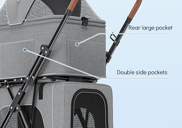 Read More About double decker dog stroller