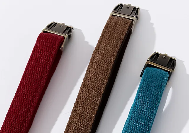 Soft Padded Nylon Adjustable Dog Collar with Metal Buckle