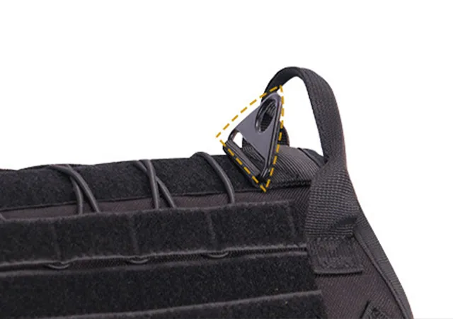Tactical K9 Dog Harness Adjustable And Removable