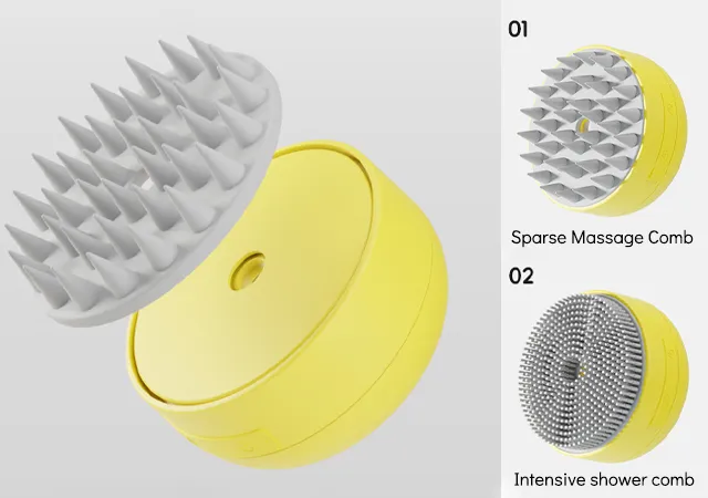 Pet Brush For Dogs/Cats Grooming Shedding Massage Bath