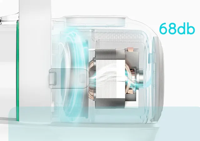 Pet Grooming Kit Vacuum Suction 99% Pet Hair With 5 Professional Tools