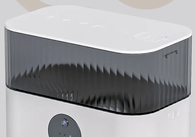 Pet Smart Feeder App Control 5L Double Stainless Steel Bowl