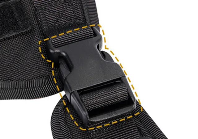 Tactical K9 Dog Harness Adjustable And Removable