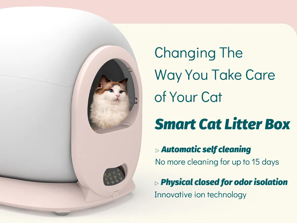 Smart Electric Cat Litter Box