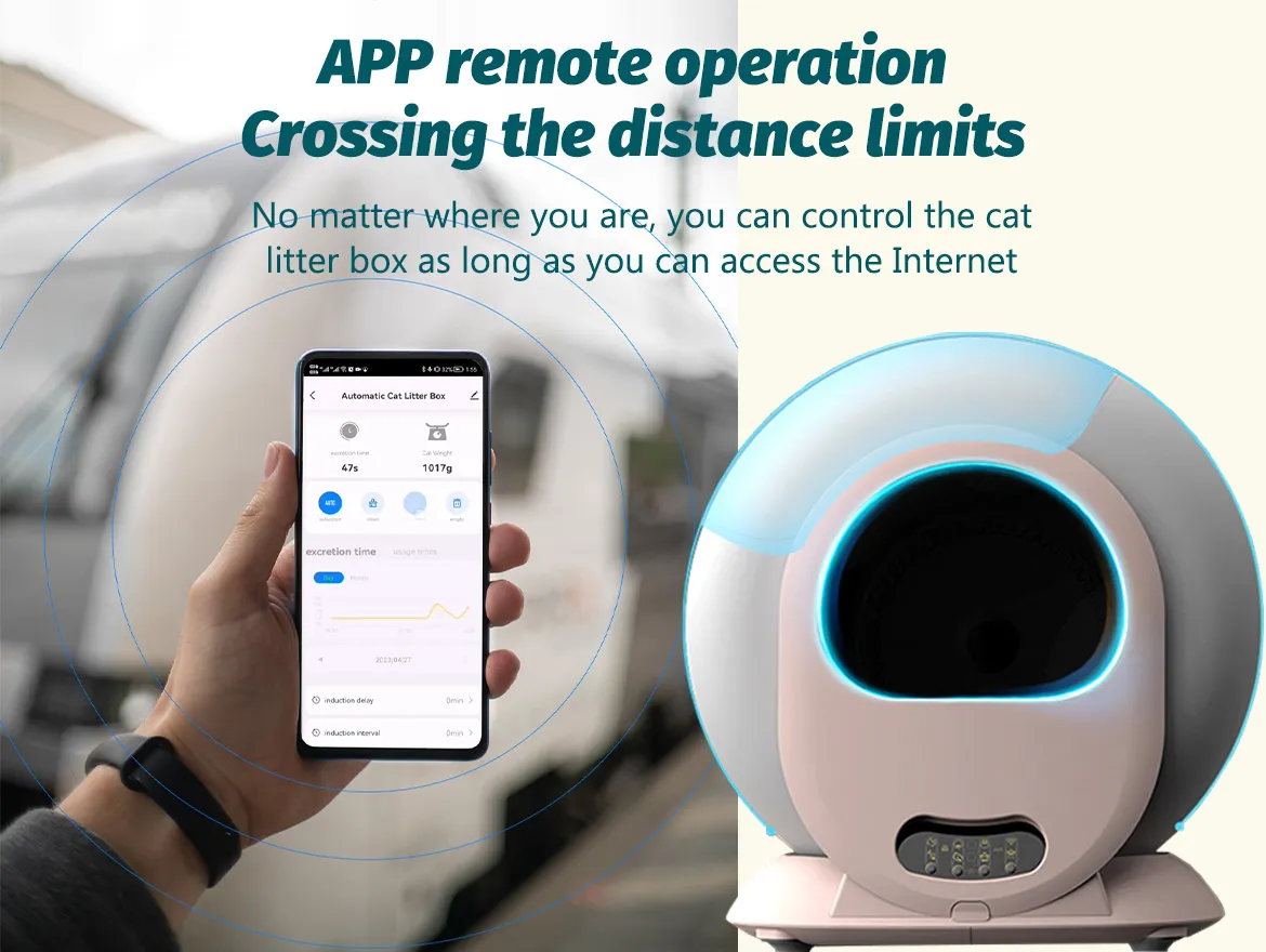 Smart Electric Cat Litter Box